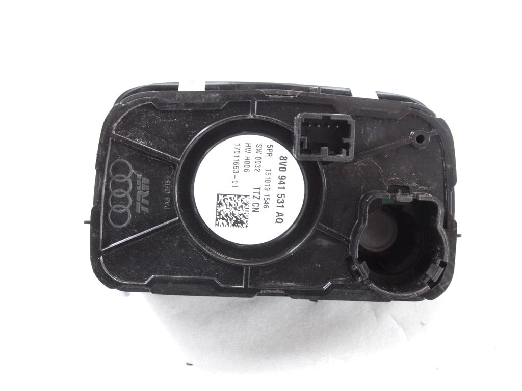 GLAVNO STIKALO LUCI OEM N. 8V0941531AQ ORIGINAL REZERVNI DEL AUDI Q2 GAB GAG (2016-2020)DIESEL LETNIK 2020