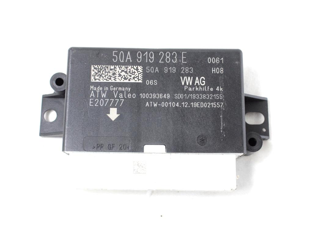 ECU PARKIRNI SENZORJI OEM N. 5QA919283E ORIGINAL REZERVNI DEL AUDI Q2 GAB GAG (2016-2020)DIESEL LETNIK 2020