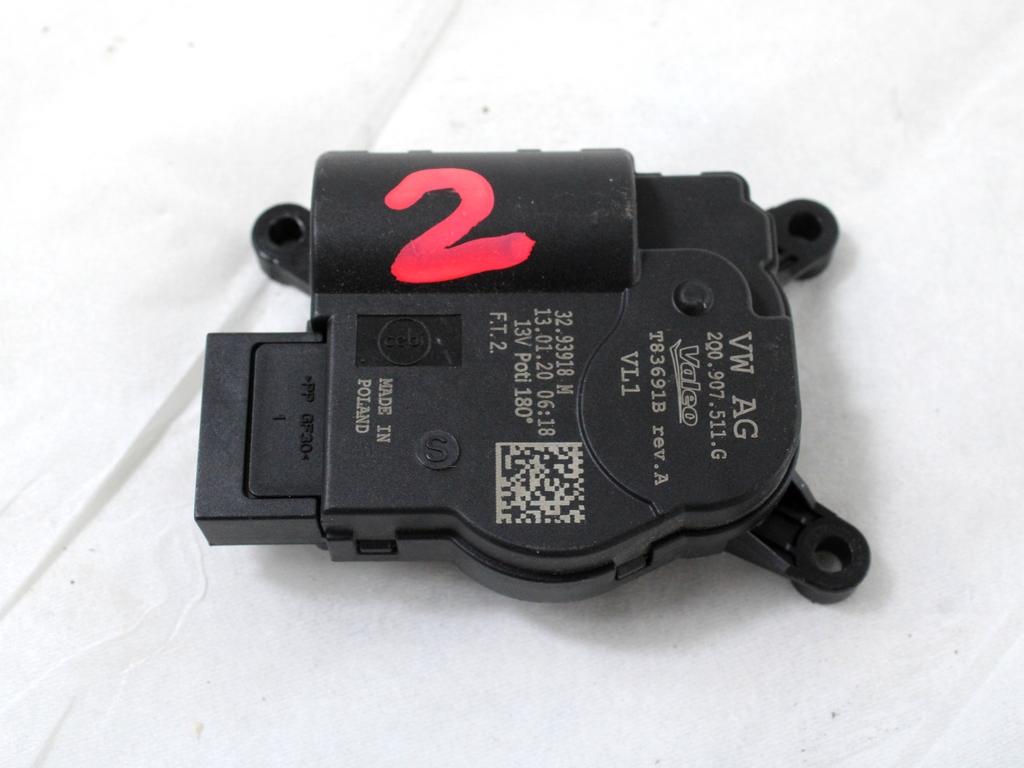 MOTORCEK OGREVANJA OEM N. 2Q0907511G ORIGINAL REZERVNI DEL AUDI Q2 GAB GAG (2016-2020)DIESEL LETNIK 2020