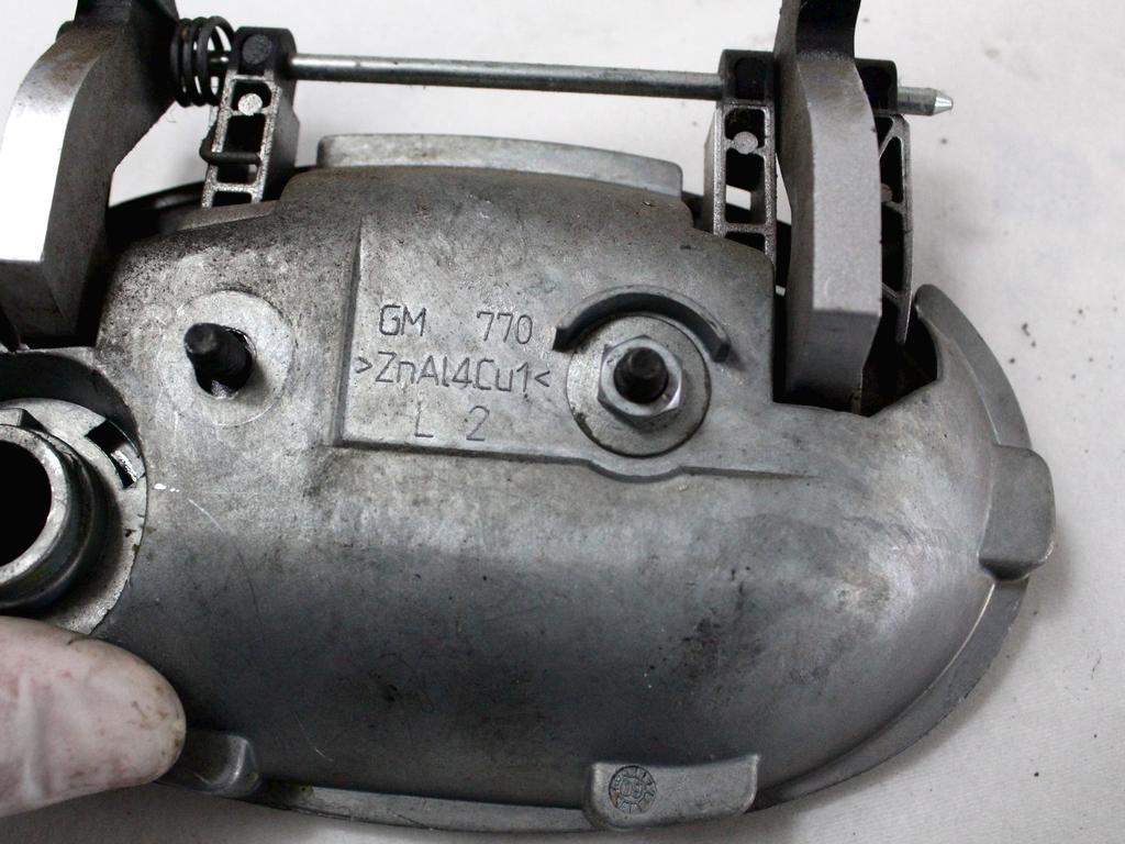 ZUNANJA KLJUKA SPREDNJA LEVA VRATA OEM N. 9201122 ORIGINAL REZERVNI DEL OPEL MERIVA A X03 R (2006 - 2010) BENZINA/GPL LETNIK 2009