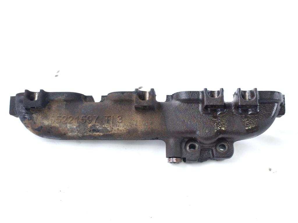 IZPUSNI KOLEKTOR OEM N. 55221597 ORIGINAL REZERVNI DEL ALFA ROMEO BRERA (2005 - 2010)DIESEL LETNIK 2009