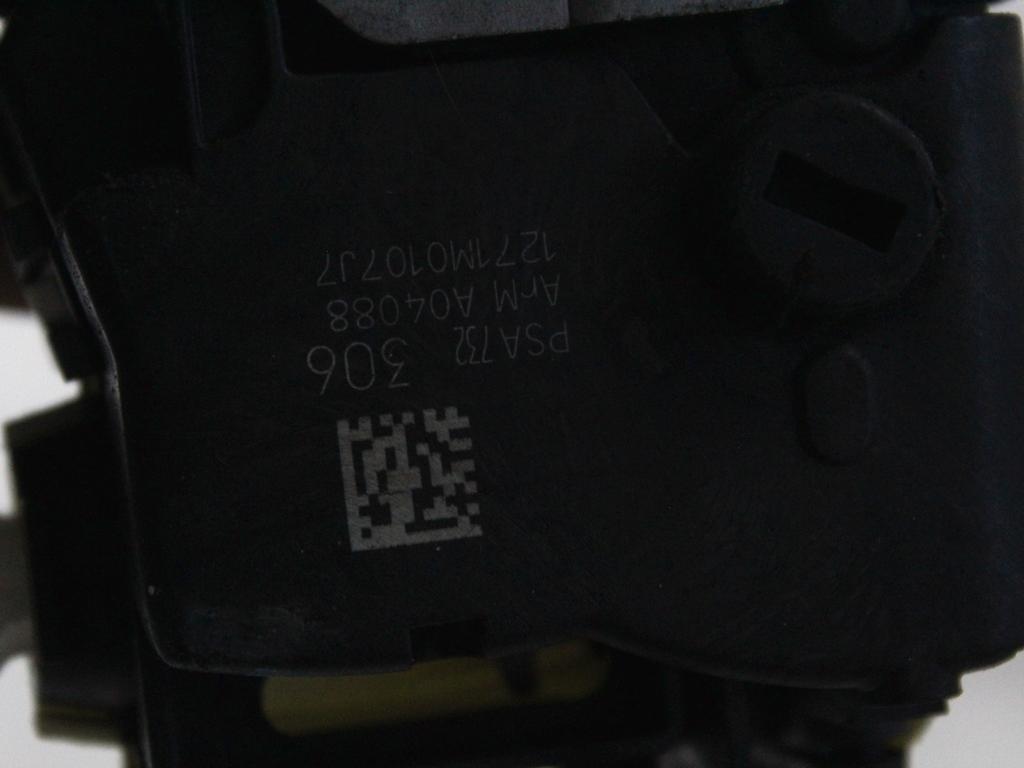 CENTRALNO ZAKLEPANJE PREDNIH LEVIH VRAT OEM N. 9800624480 ORIGINAL REZERVNI DEL CITROEN C3 MK2 SC (2009 - 2016) DIESEL LETNIK 2011