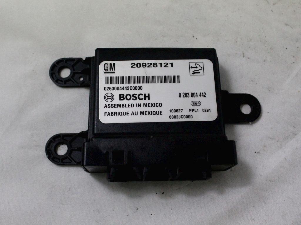 ECU PARKIRNI SENZORJI OEM N. 20928121 ORIGINAL REZERVNI DEL OPEL INSIGNIA A G09 (2008 - 2017)DIESEL LETNIK 2010