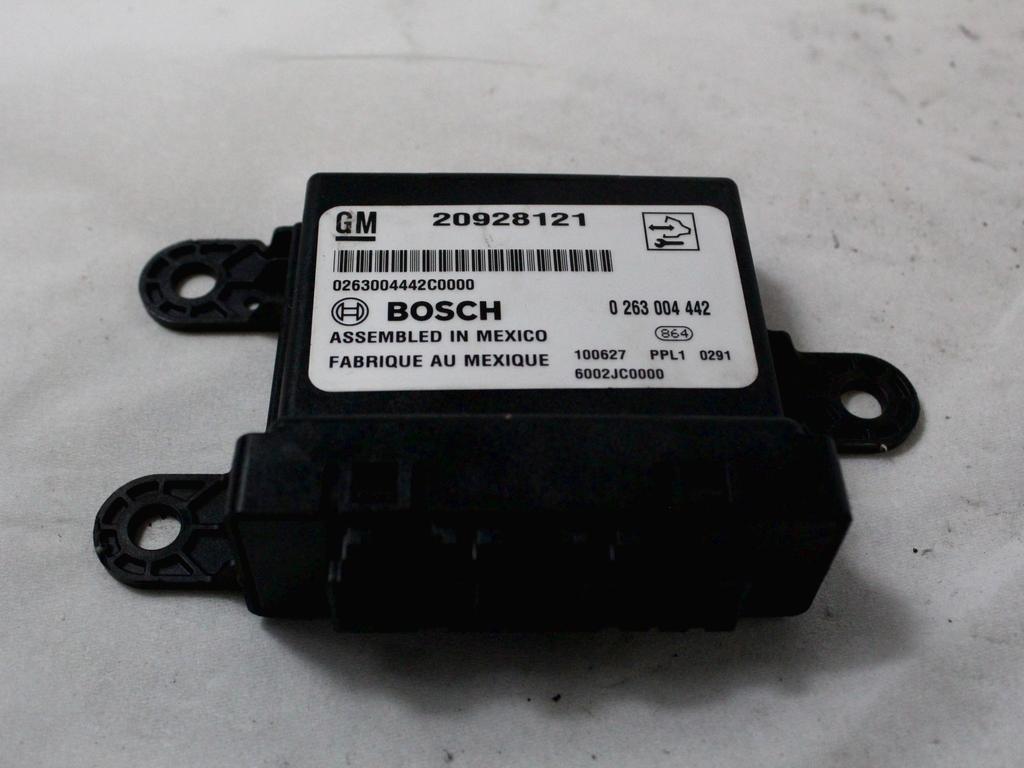 ECU PARKIRNI SENZORJI OEM N. 20928121 ORIGINAL REZERVNI DEL OPEL INSIGNIA A G09 (2008 - 2017)DIESEL LETNIK 2010