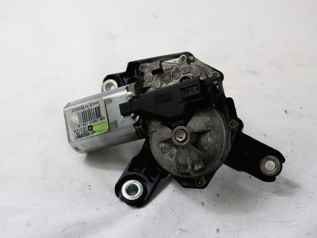 MOTORCEK ZADNJEGA BRISALCA OEM N. 13227418 ORIGINAL REZERVNI DEL OPEL INSIGNIA A G09 (2008 - 2017)DIESEL LETNIK 2010