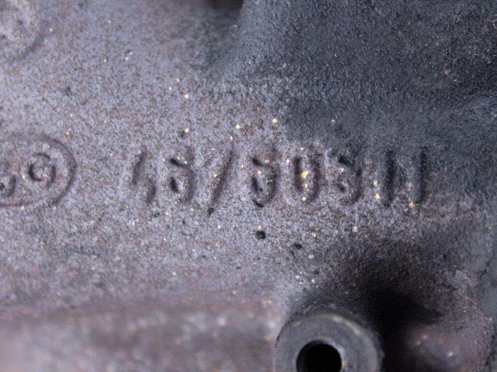 IZPUSNI KOLEKTOR OEM N. 46760511 ORIGINAL REZERVNI DEL FIAT DOBLO 223 MK1 (2000 - 2004) DIESEL LETNIK 2001