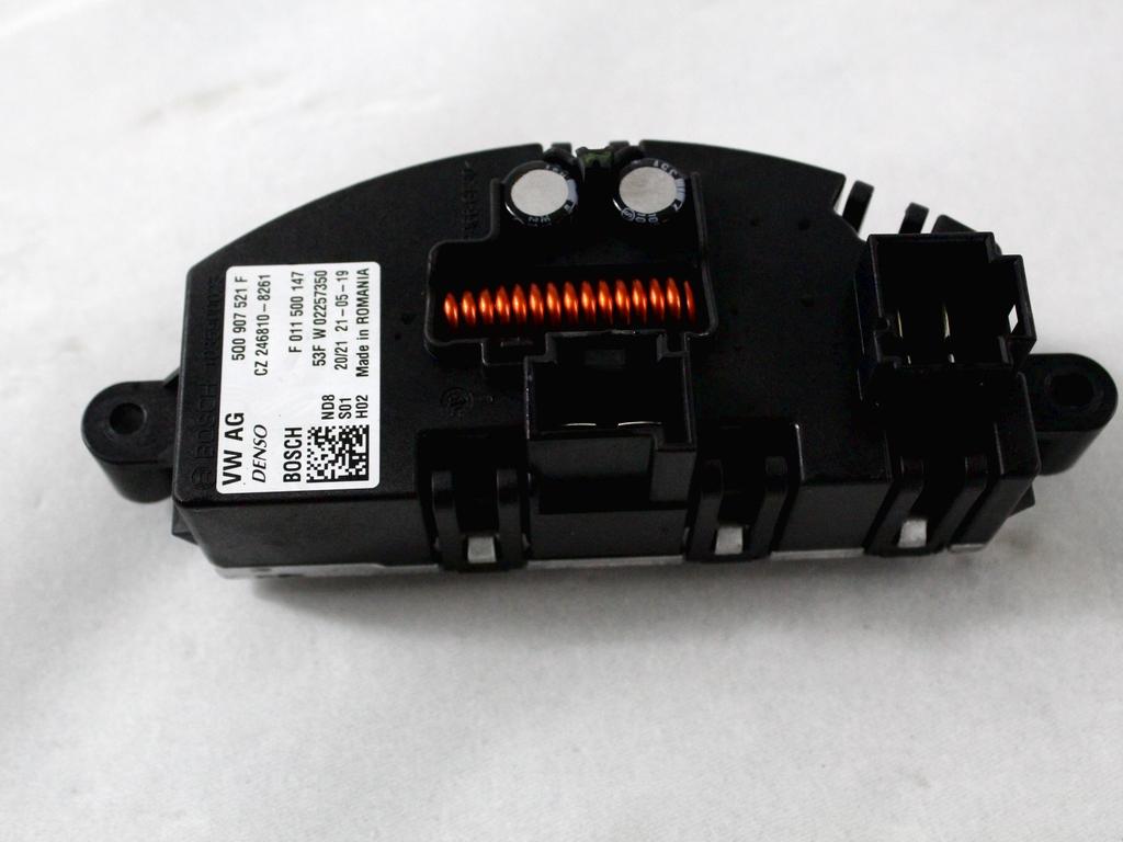 REGULATOR PREZRACEVANJA OEM N. 5Q0907521F ORIGINAL REZERVNI DEL VOLKSWAGEN GOLF VIII CD1 MK8 (DAL 2019)DIESEL LETNIK 2021