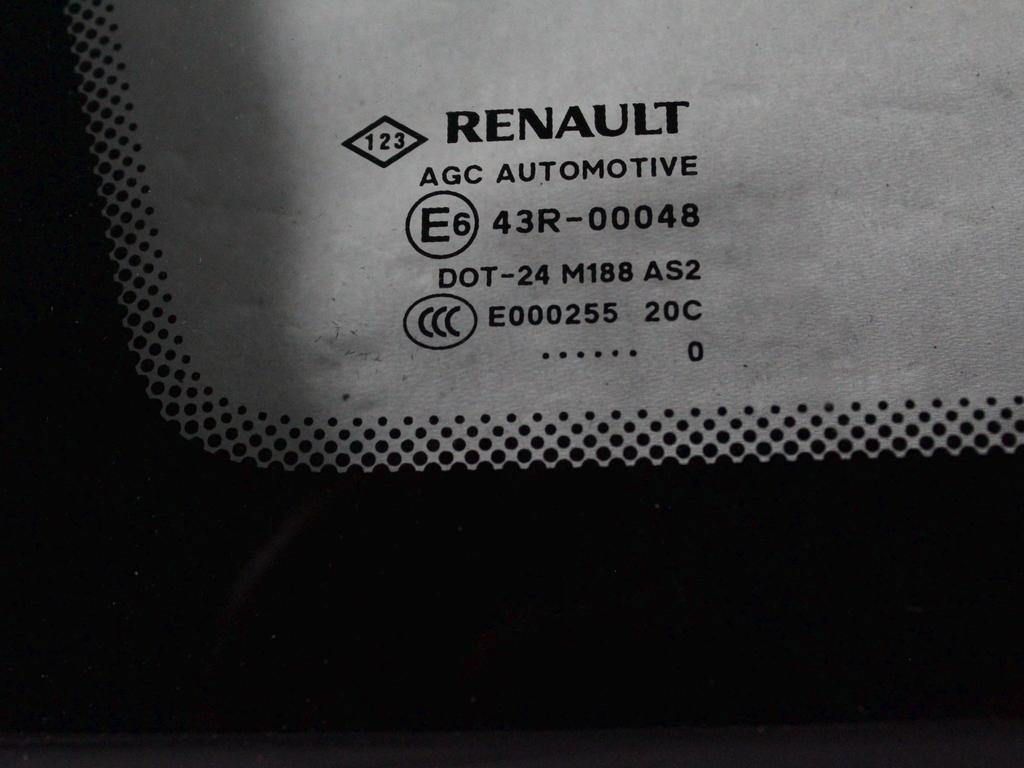 FIKSNO LEVO STEKLO OEM N. 833070008R ORIGINAL REZERVNI DEL RENAULT MEGANE MK3 BZ0/1 B3 DZ0/1 KZ0/1 BER/SPORTOUR/ESTATE (2009 - 2015) DIESEL LETNIK 2010