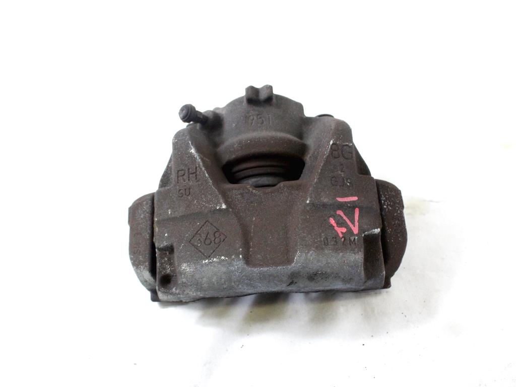 SPREDNJE DESNE ZAVORNE CELJUSTI  OEM N. 410018218R ORIGINAL REZERVNI DEL RENAULT MEGANE MK3 BZ0/1 B3 DZ0/1 KZ0/1 BER/SPORTOUR/ESTATE (2009 - 2015) DIESEL LETNIK 2010