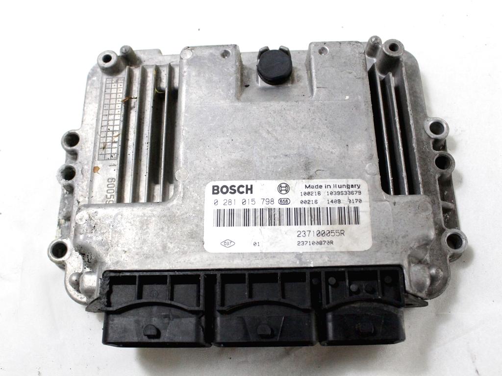 KOMPLET ODKLEPANJE IN VZIG  OEM N. 31537 KIT ACCENSIONE AVVIAMENTO ORIGINAL REZERVNI DEL RENAULT MEGANE MK3 BZ0/1 B3 DZ0/1 KZ0/1 BER/SPORTOUR/ESTATE (2009 - 2015) DIESEL LETNIK 2010