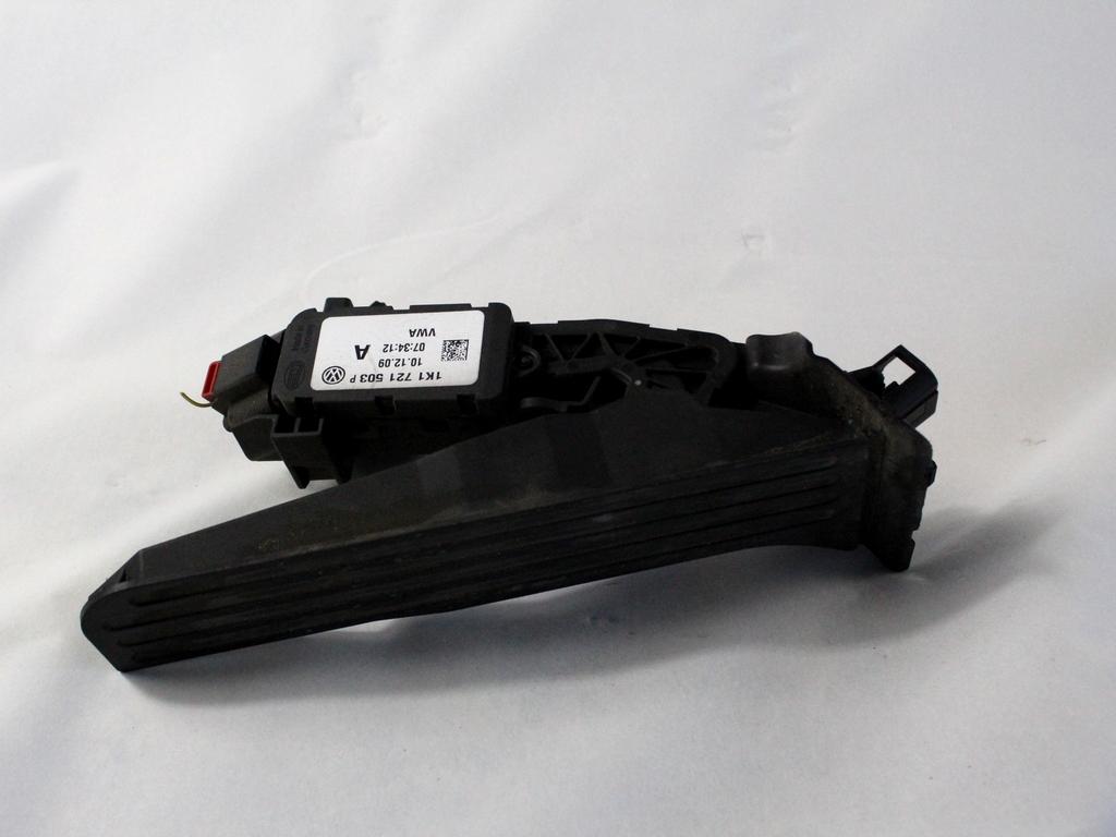 PEDALI OEM N. 1K1721503P ORIGINAL REZERVNI DEL AUDI A3 MK2R 8P 8PA 8P1 8P7 (2008 - 2012)DIESEL LETNIK 2010