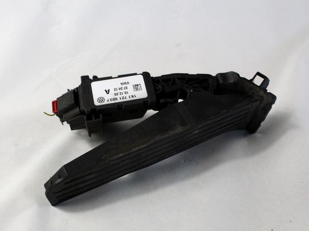 PEDALI OEM N. 1K1721503P ORIGINAL REZERVNI DEL AUDI A3 MK2R 8P 8PA 8P1 8P7 (2008 - 2012)DIESEL LETNIK 2010