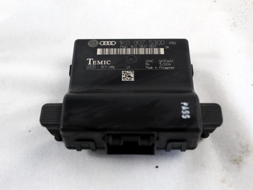 RACUNALNIK VMESNIKA (GATEWAY) OEM N. 1K0907530D ORIGINAL REZERVNI DEL AUDI A3 MK2 8P 8PA 8P1 (2003 - 2008)DIESEL LETNIK 2004