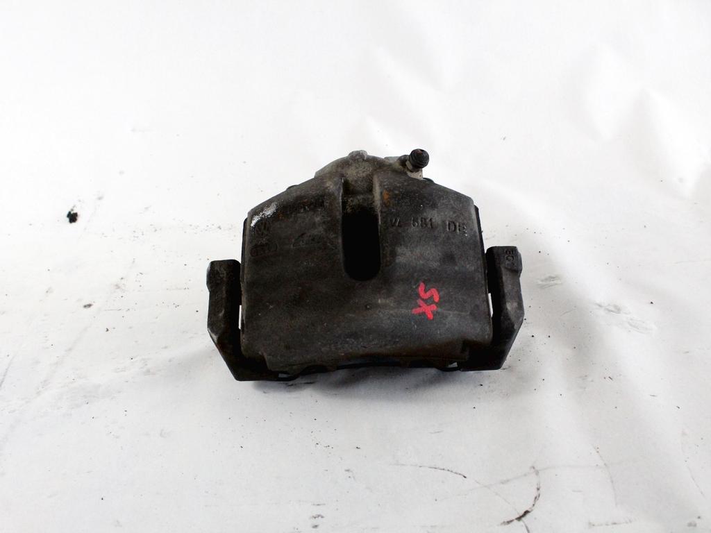 SPREDNJE LEVE ZAVORNE CELJUSTI  OEM N. 1K0615123E ORIGINAL REZERVNI DEL AUDI A3 MK2 8P 8PA 8P1 (2003 - 2008)DIESEL LETNIK 2004