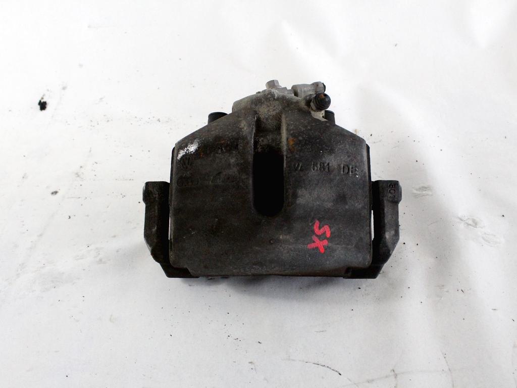 SPREDNJE LEVE ZAVORNE CELJUSTI  OEM N. 1K0615123E ORIGINAL REZERVNI DEL AUDI A3 MK2 8P 8PA 8P1 (2003 - 2008)DIESEL LETNIK 2004