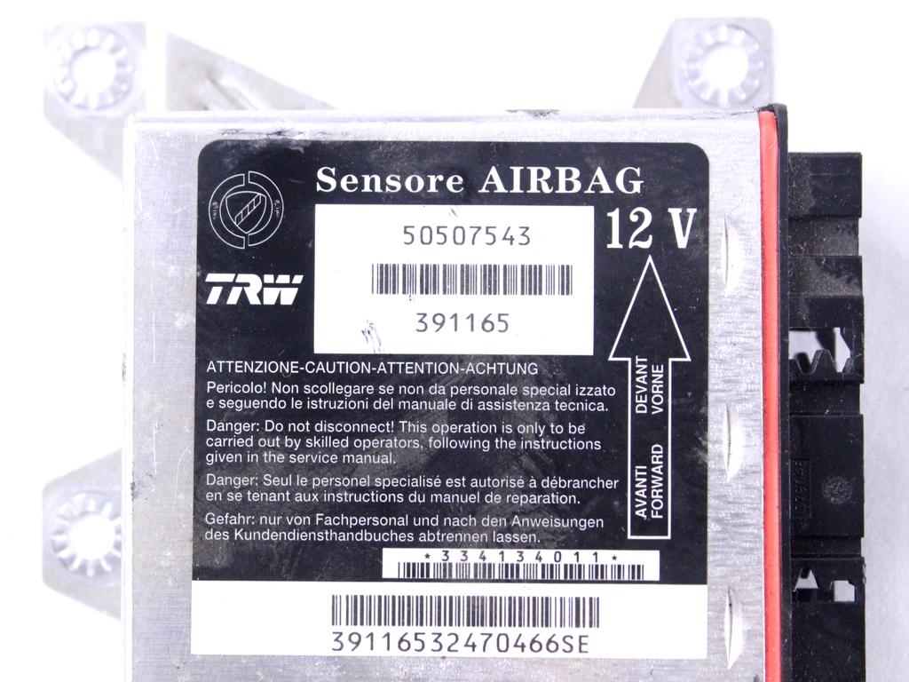 KIT AIRBAG KOMPLET OEM N. 19448 KIT AIRBAG COMPLETO ORIGINAL REZERVNI DEL ALFA ROMEO 159 939 BER/SW (2005 - 2013) DIESEL LETNIK 2008