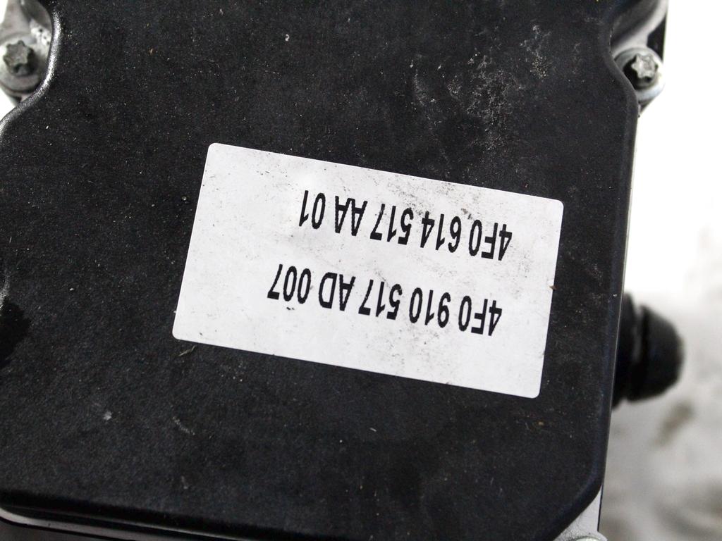 ABS AGREGAT S PUMPO OEM N. 4F0614517AA ORIGINAL REZERVNI DEL AUDI A6 C6 R 4F2 4FH 4F5 BER/SW/ALLROAD (10/2008 - 2011) DIESEL LETNIK 2009