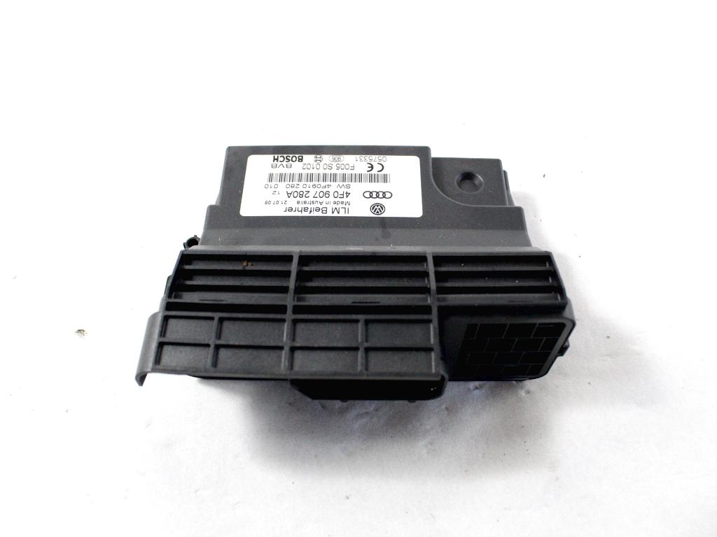 RACUNALNIK MOTORJA/REM OEM N. 4F0907280A ORIGINAL REZERVNI DEL AUDI A6 C6 R 4F2 4FH 4F5 BER/SW/ALLROAD (10/2008 - 2011) DIESEL LETNIK 2009