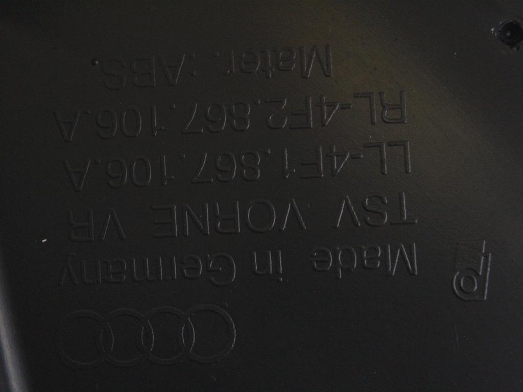 NOTRANJA OBLOGA SPREDNJIH VRAT OEM N. PNADPADA6C6RSW5P ORIGINAL REZERVNI DEL AUDI A6 C6 R 4F2 4FH 4F5 BER/SW/ALLROAD (10/2008 - 2011) DIESEL LETNIK 2009