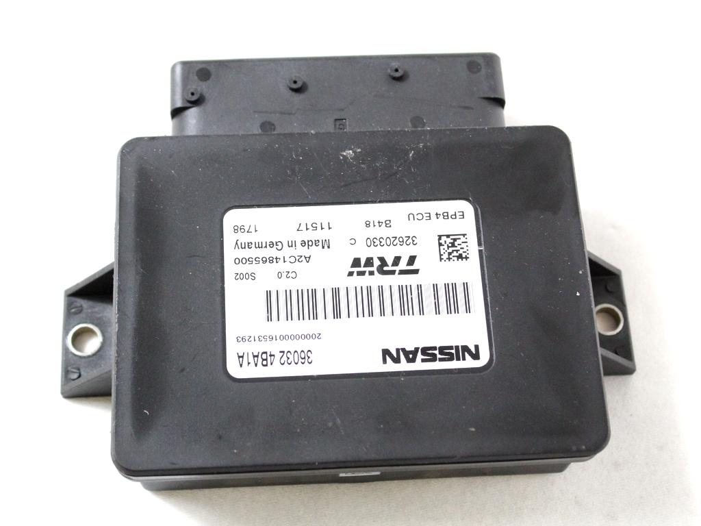 ELEKTRICNA PARKIRNA ZAVORNA  OEM N. 360324BA1A ORIGINAL REZERVNI DEL NISSAN QASHQAI J11 (2013 - 2021)DIESEL LETNIK 2017