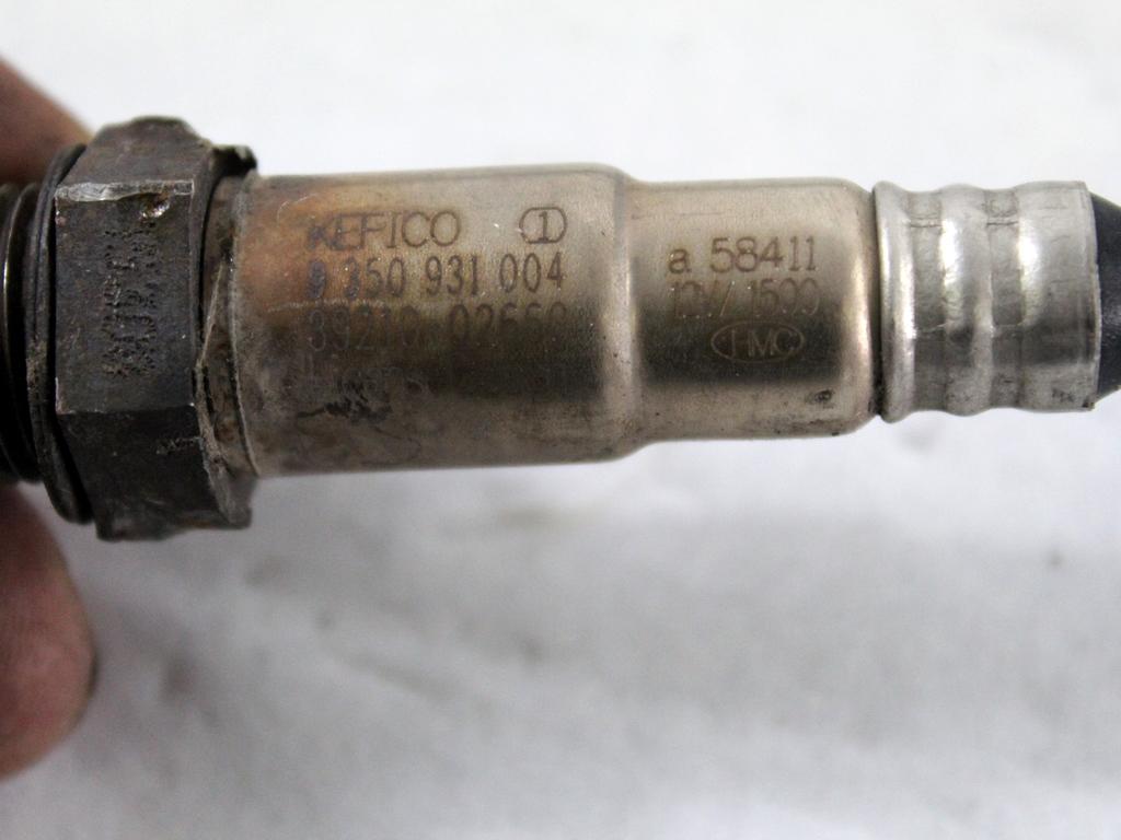 SONDA LAMBDA  OEM N. 39210-02660 ORIGINAL REZERVNI DEL NISSAN QASHQAI J11 (2013 - 2021)DIESEL LETNIK 2017