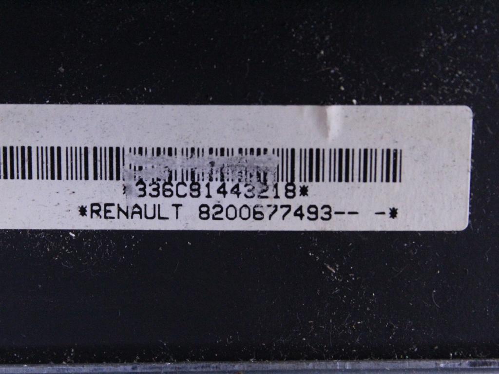 KIT AIRBAG KOMPLET OEM N. 23451 KIT AIRBAG COMPLETO ORIGINAL REZERVNI DEL RENAULT CLIO BR0//1 CR0/1 KR0/1 MK3 (2005 - 05/2009) BENZINA LETNIK 2009