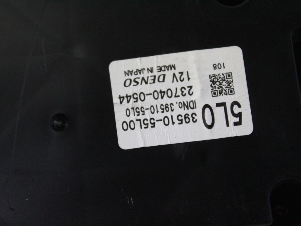 KONTROLNA ENOTA KLIMATSKE NAPRAVE / AVTOMATSKA KLIMATSKA NAPRAVA OEM N. 39510-55L00 ORIGINAL REZERVNI DEL SUZUKI SX4 EY GY R (2009-2014)BENZINA LETNIK 2011