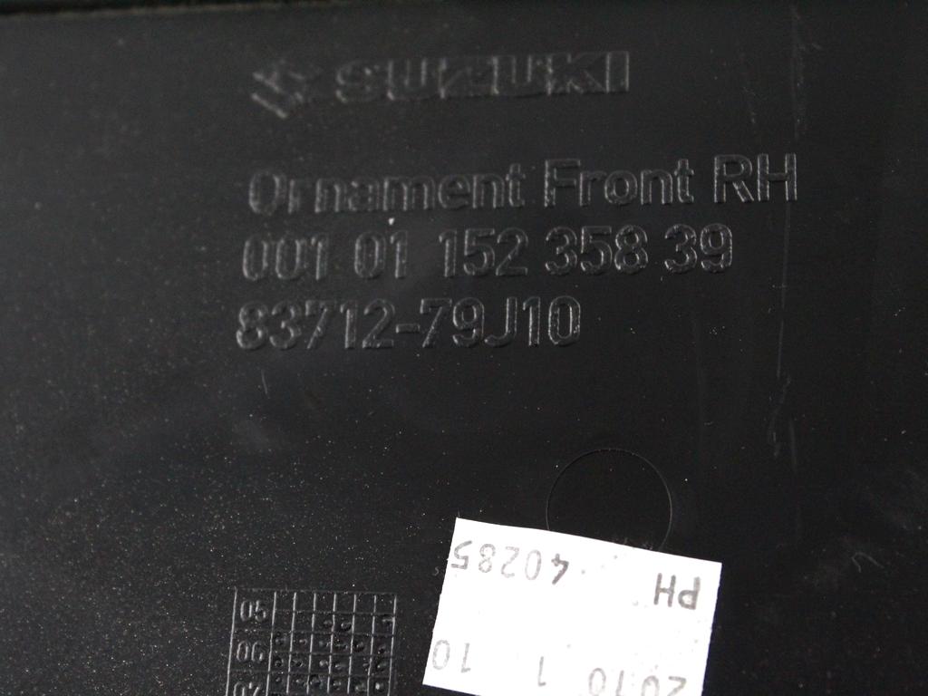 NOTRANJA OBLOGA SPREDNJIH VRAT OEM N. PNADTSZSX4EYRSV5P ORIGINAL REZERVNI DEL SUZUKI SX4 EY GY R (2009-2014)BENZINA LETNIK 2011