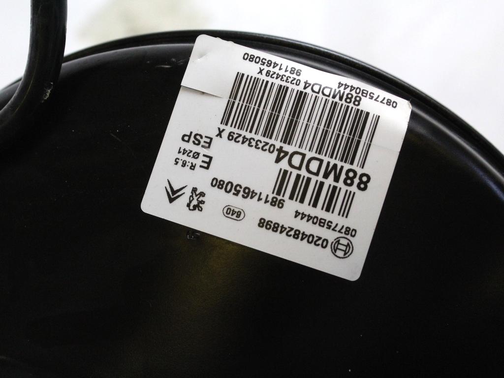 SERVO OJACEVALNIK ZAVOR S PUMPO OEM N. 9811465080 ORIGINAL REZERVNI DEL DS DS3 (2015 - 2019)DIESEL LETNIK 2017