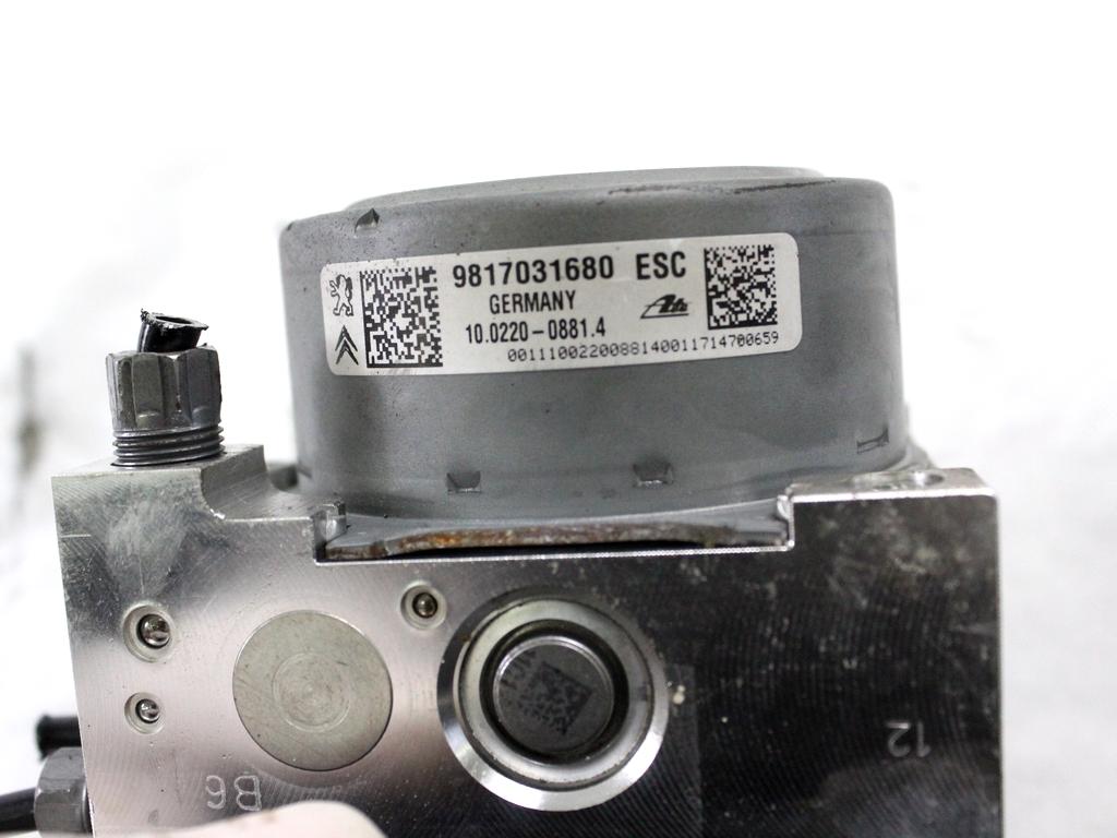 ABS AGREGAT S PUMPO OEM N. 9817031680 ORIGINAL REZERVNI DEL DS DS3 (2015 - 2019)DIESEL LETNIK 2017