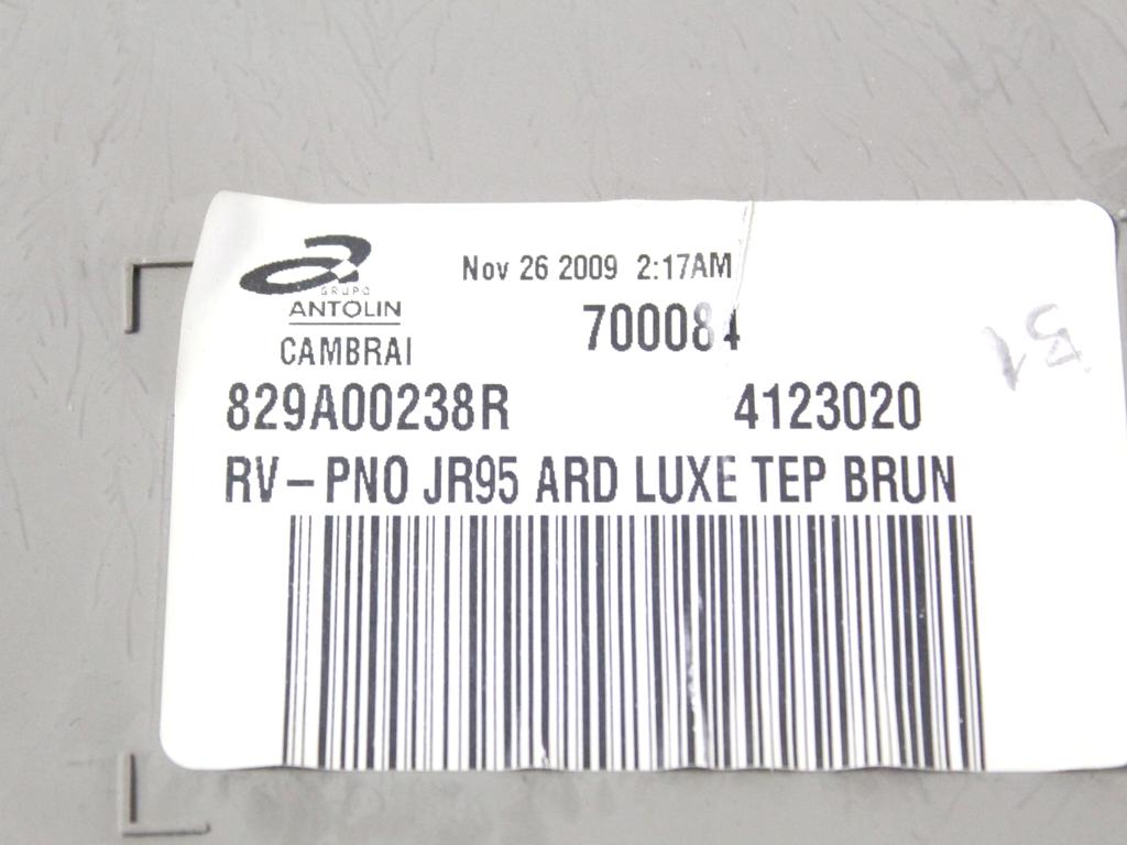 VRATNI PANEL OEM N. PNPDPRNSCENICJZ01MK3MV5P ORIGINAL REZERVNI DEL RENAULT SCENIC XMOD / SCENIC JZ0/1 MK3 (2009 - 2012) DIESEL LETNIK 2010