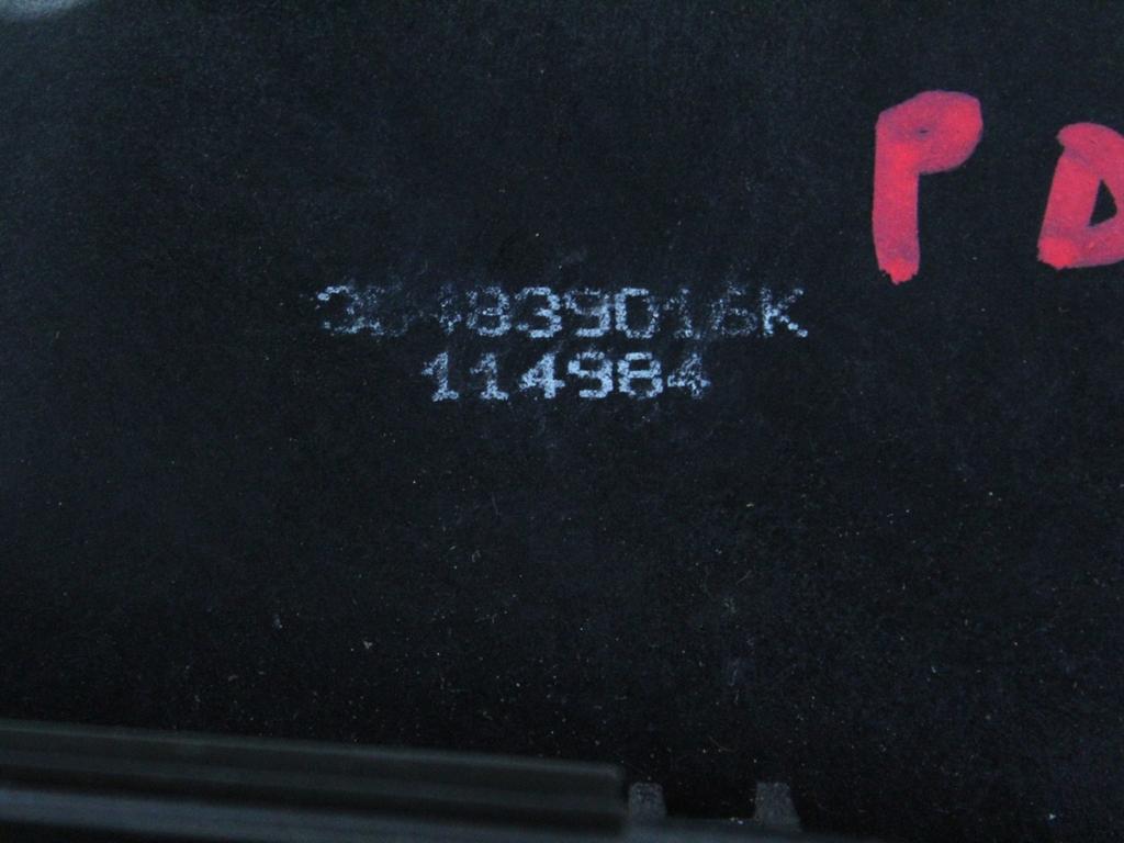 CENTRALNO ZAKLEPANJE ZADNJIH DESNIH VRAT OEM N. 3B4839016K ORIGINAL REZERVNI DEL SKODA FABIA MK1 6Y2 BER/SW (2000 - 03/2007) BENZINA LETNIK 2001