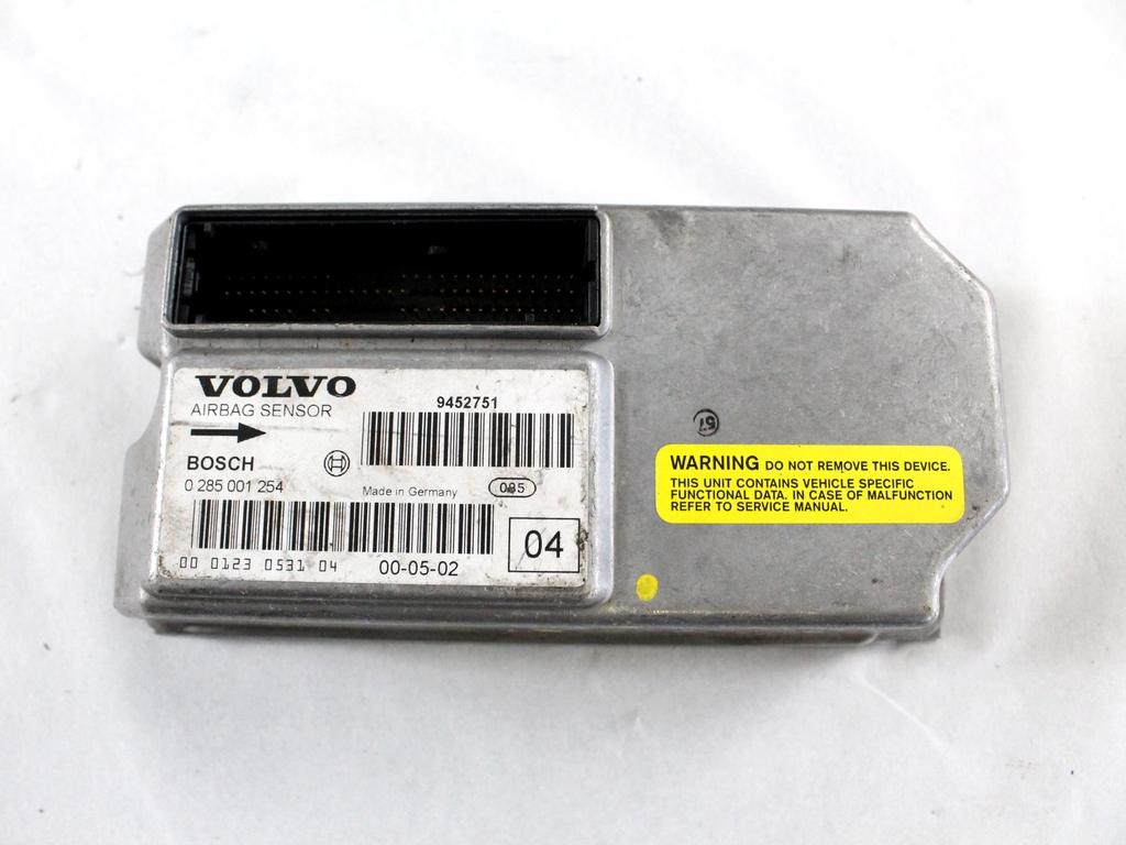 KIT AIRBAG KOMPLET OEM N. 14619 KIT AIRBAG COMPLETO ORIGINAL REZERVNI DEL VOLVO V70 MK2 285 (2000 - 2007) DIESEL LETNIK 2000