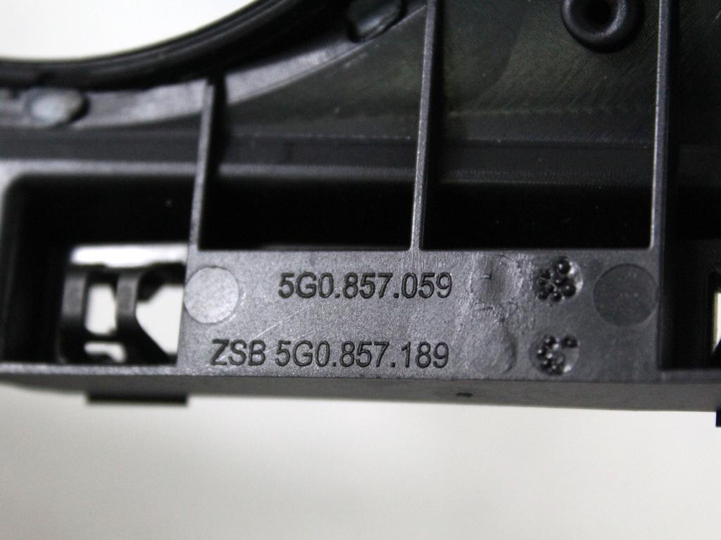 ARMATURNA PLO?CA OEM N. 5G0857059 ORIGINAL REZERVNI DEL VOLKSWAGEN GOLF VII 5G1 BQ1 BE1 BE2 BA5 BV5 MK7 (2012 - 2017)DIESEL LETNIK 2014