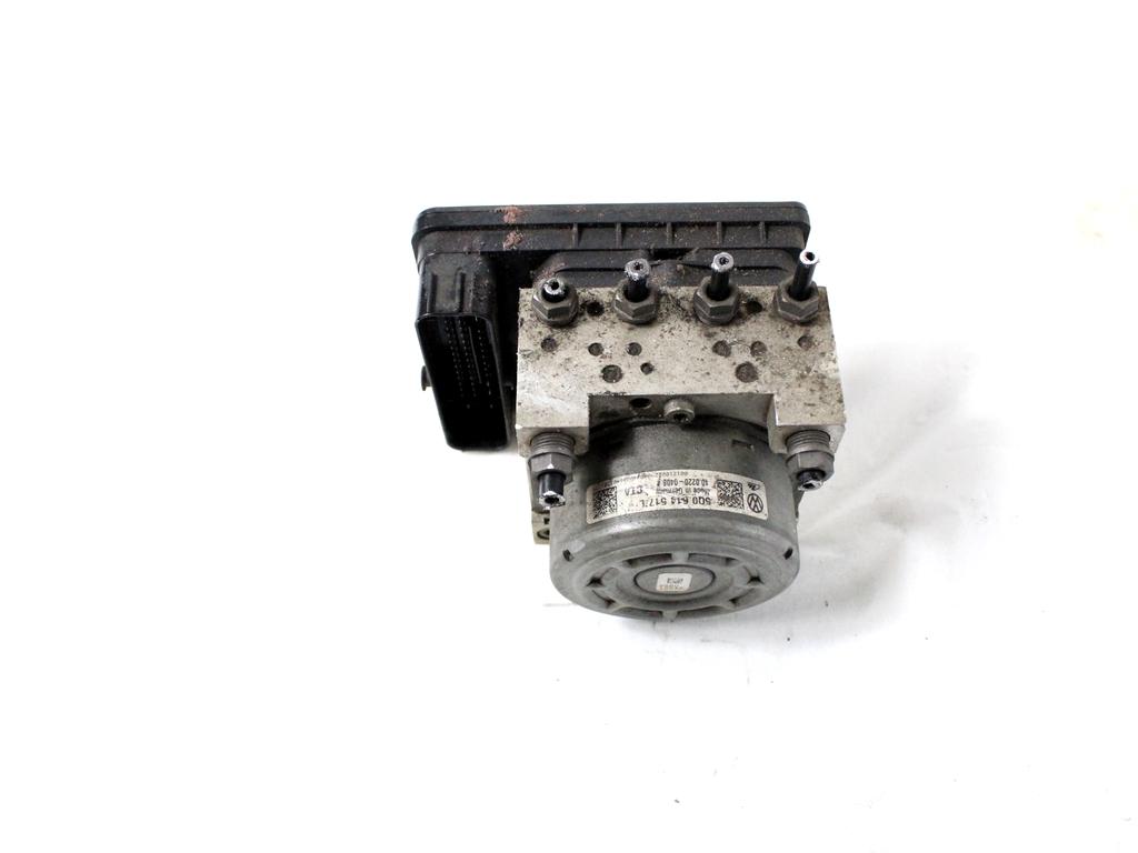 ABS AGREGAT S PUMPO OEM N. 5Q0614517L ORIGINAL REZERVNI DEL VOLKSWAGEN GOLF VII 5G1 BQ1 BE1 BE2 BA5 BV5 MK7 (2012 - 2017)DIESEL LETNIK 2014