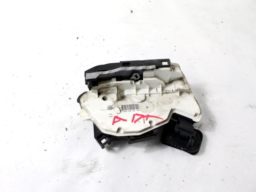 CENTRALNI ZAKLEP SPREDNJIH VRAT  OEM N. 5K1837016E ORIGINAL REZERVNI DEL VOLKSWAGEN GOLF VII 5G1 BQ1 BE1 BE2 BA5 BV5 MK7 (2012 - 2017)DIESEL LETNIK 2014