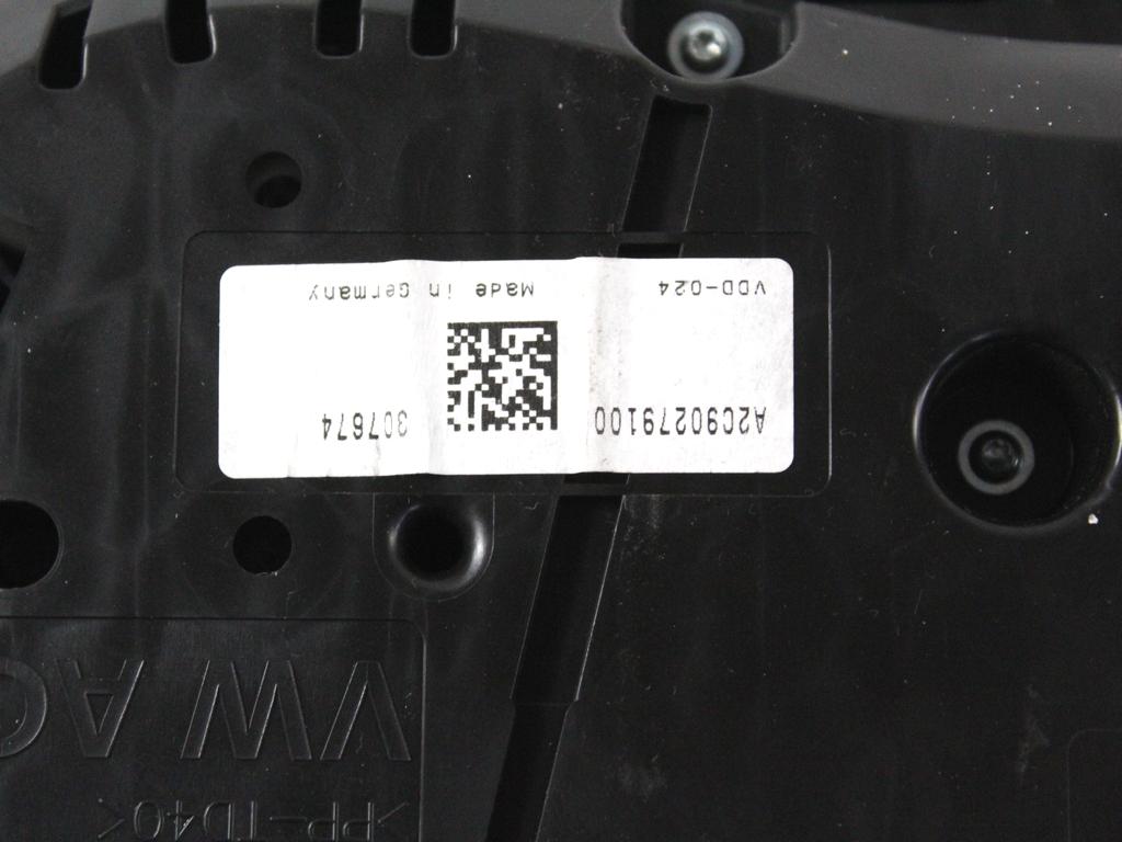 KOMPLET ODKLEPANJE IN VZIG  OEM N. 58945 KIT ACCENSIONE AVVIAMENTO ORIGINAL REZERVNI DEL VOLKSWAGEN GOLF VII 5G1 BQ1 BE1 BE2 BA5 BV5 MK7 (2012 - 2017)DIESEL LETNIK 2014