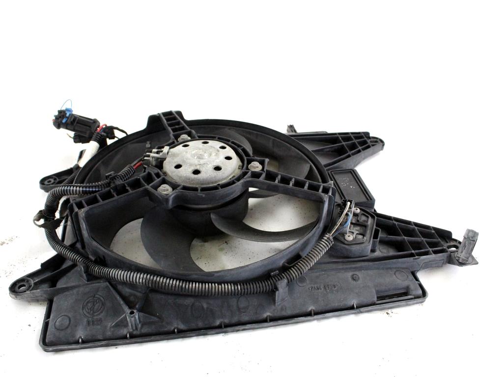 VENTILATOR HLADILNIKA OEM N. 46744926 ORIGINAL REZERVNI DEL FIAT MULTIPLA 186 R (2004 - 2010) BENZINA/METANO LETNIK 2007