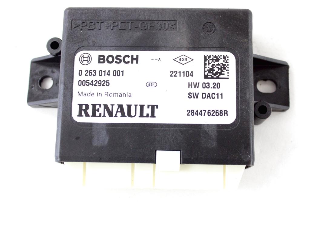 ECU PARKIRNI SENZORJI OEM N. 284476268R ORIGINAL REZERVNI DEL DACIA DUSTER HM/HM R (DAL 2017)DIESEL LETNIK 2023