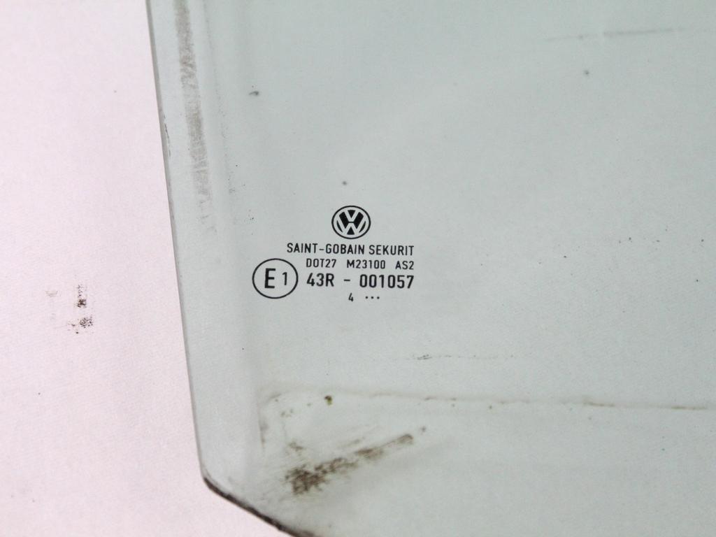 STEKLO ZADNJIH DESNIH VRAT OEM N. 1K6845026B ORIGINAL REZERVNI DEL VOLKSWAGEN GOLF V 1K1 1K5 MK5 BER/SW (02/2004-11/2008) DIESEL LETNIK 2005