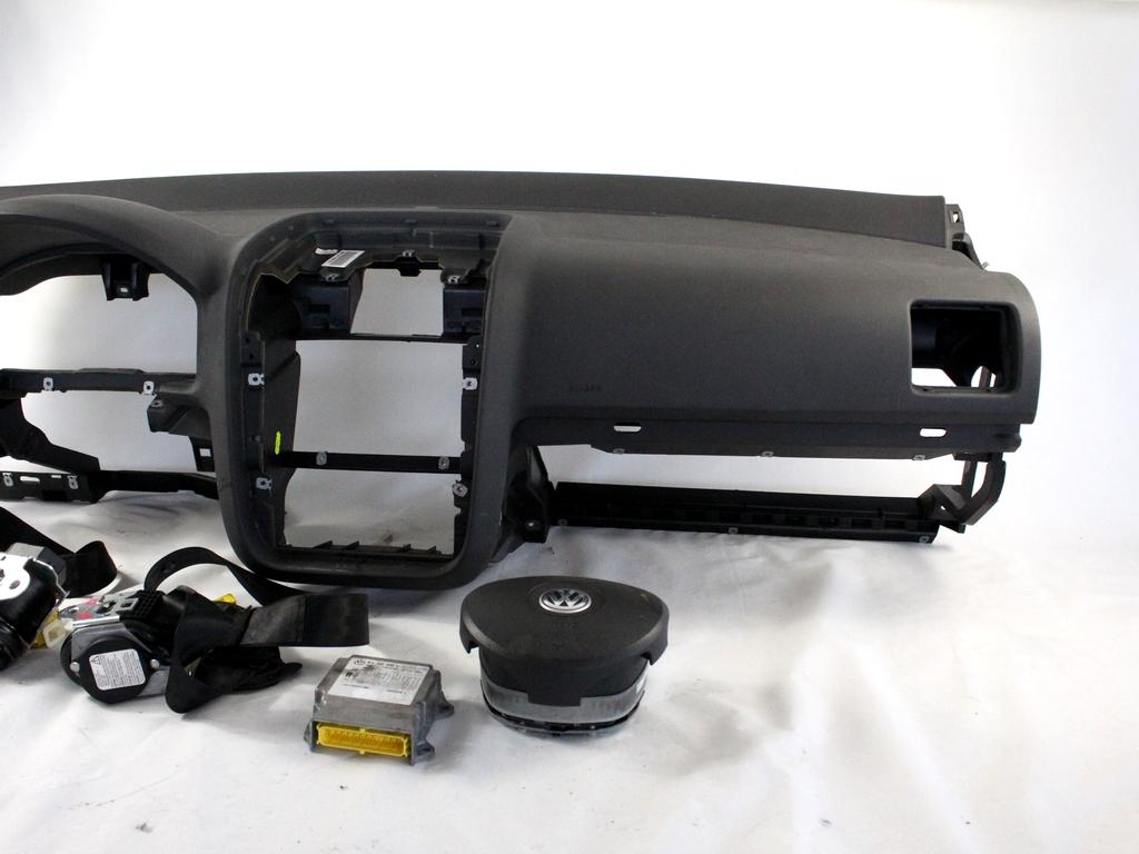 KIT AIRBAG KOMPLET OEM N. 17484 KIT AIRBAG COMPLETO ORIGINAL REZERVNI DEL VOLKSWAGEN GOLF V 1K1 1K5 MK5 BER/SW (02/2004-11/2008) DIESEL LETNIK 2005