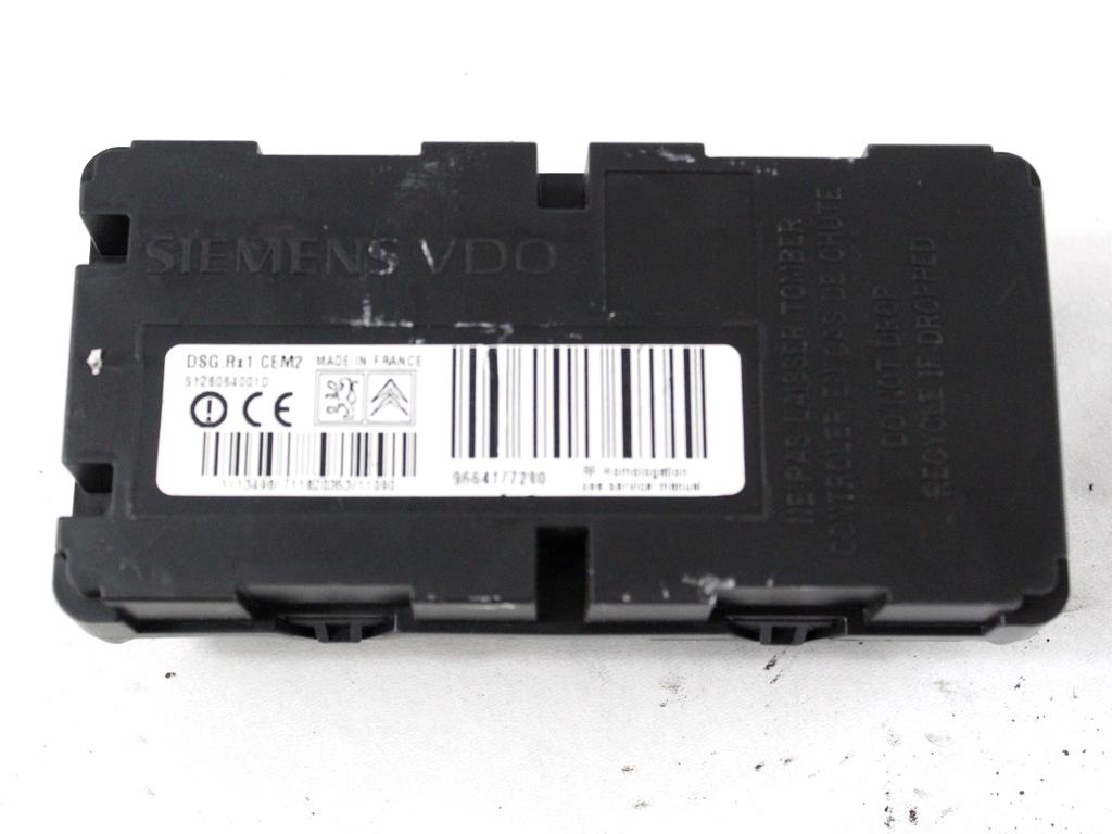 RAZNE KRMILNE ENOTE  OEM N. 9664177280 ORIGINAL REZERVNI DEL PEUGEOT 207 / 207 CC R WA WC WD WK (05/2009 - 2015) DIESEL LETNIK 2011