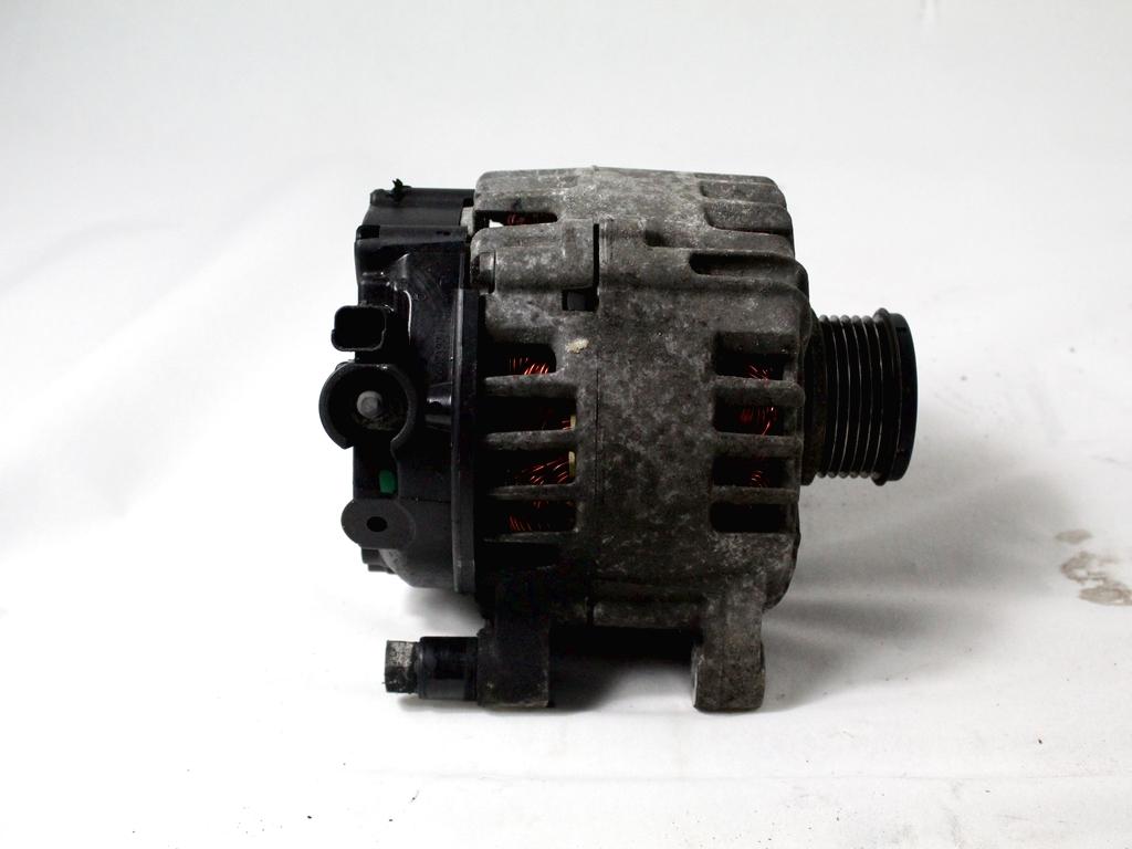 ALTERNATOR OEM N. 9664779680 ORIGINAL REZERVNI DEL PEUGEOT 207 / 207 CC R WA WC WD WK (05/2009 - 2015) DIESEL LETNIK 2011