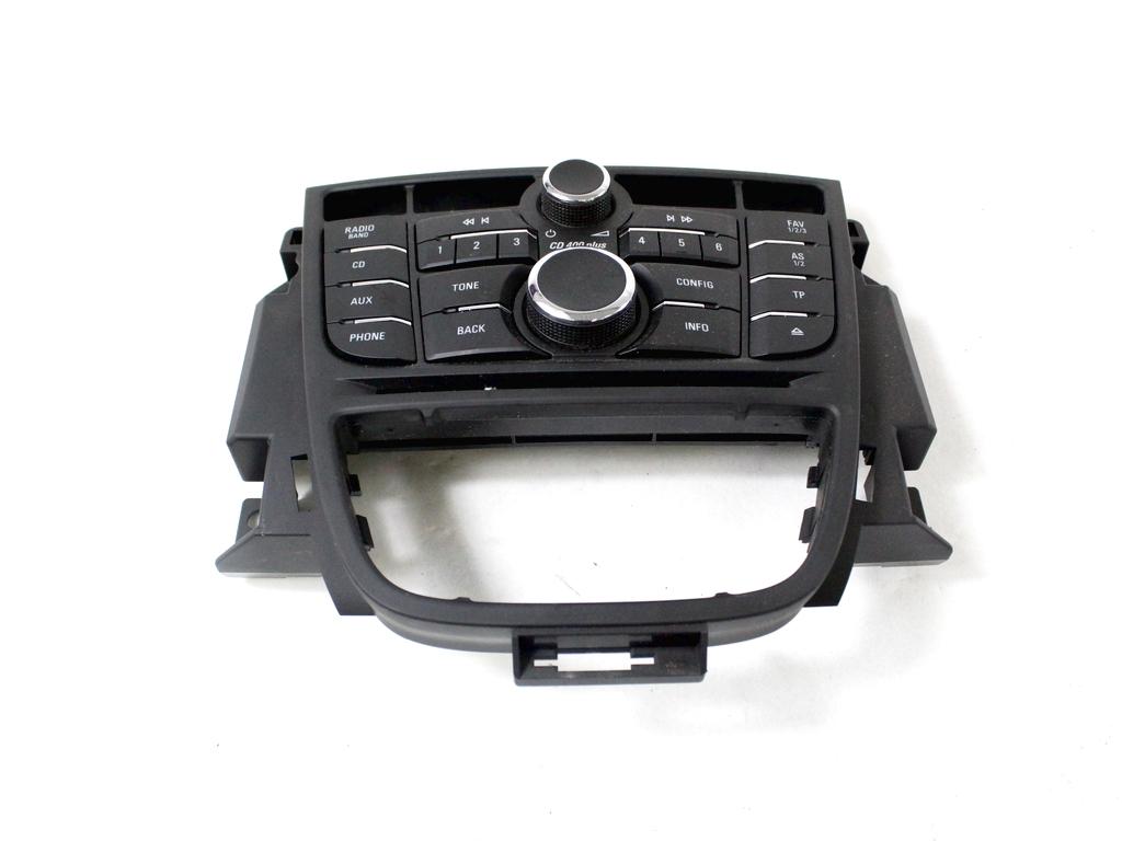 CELNA ENOTA ZA UPRAVLJANJE RADIA/NAVIGACIJ OEM N. 13444592 ORIGINAL REZERVNI DEL OPEL ASTRA J P10 5P/3P/SW (2010 - 2015) DIESEL LETNIK 2014