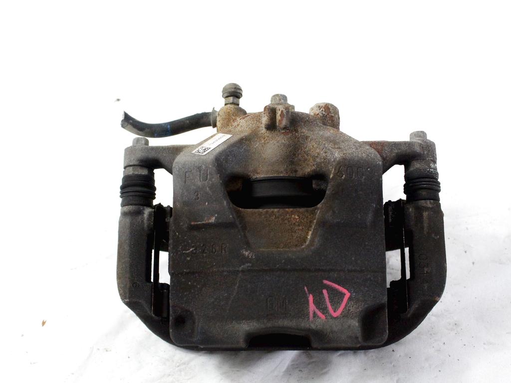 SPREDNJE DESNE ZAVORNE CELJUSTI  OEM N. 13430603 ORIGINAL REZERVNI DEL OPEL ASTRA J P10 5P/3P/SW (2010 - 2015) DIESEL LETNIK 2014