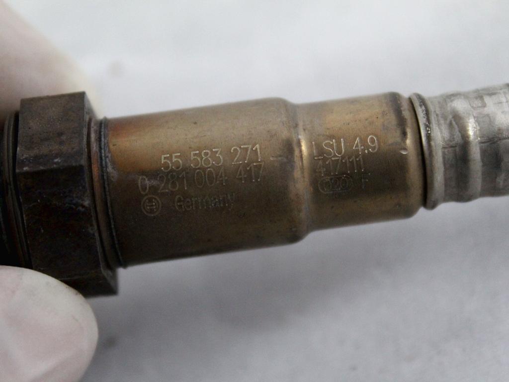 SONDA LAMBDA  OEM N. 55583271 ORIGINAL REZERVNI DEL OPEL ASTRA J P10 5P/3P/SW (2010 - 2015) DIESEL LETNIK 2014