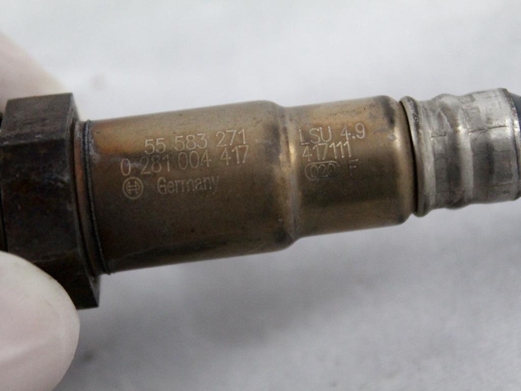 SONDA LAMBDA  OEM N. 55583271 ORIGINAL REZERVNI DEL OPEL ASTRA J P10 5P/3P/SW (2010 - 2015) DIESEL LETNIK 2014