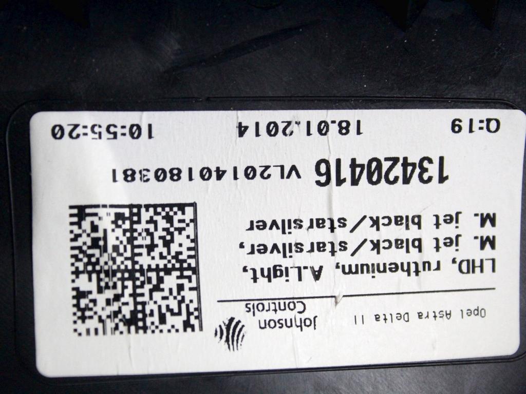 NOTRANJA OBLOGA SPREDNJIH VRAT OEM N. PNASTOPASTRAJP10SW5P ORIGINAL REZERVNI DEL OPEL ASTRA J P10 5P/3P/SW (2010 - 2015) DIESEL LETNIK 2014