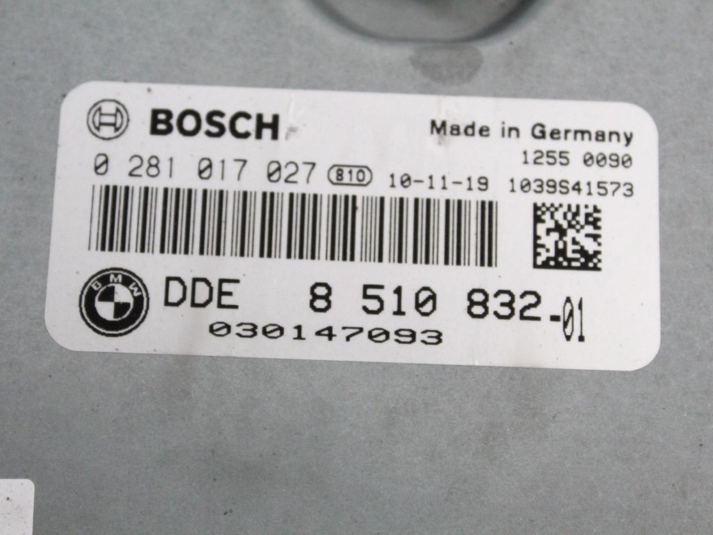 KOMPLET ODKLEPANJE IN VZIG  OEM N. 11145 KIT ACCENSIONE AVVIAMENTO ORIGINAL REZERVNI DEL BMW SERIE 3 BER/SW/COUPE/CABRIO E90/E91/E92/E93 LCI R (2009 - 2012) DIESEL LETNIK 2010