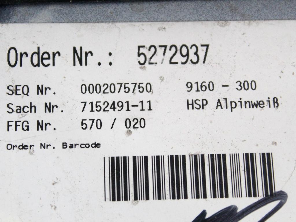 ZADNJI SPOJLER OEM N. 51627143263 ORIGINAL REZERVNI DEL BMW SERIE 3 BER/SW/COUPE/CABRIO E90/E91/E92/E93 LCI R (2009 - 2012) DIESEL LETNIK 2010